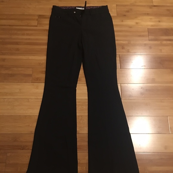Black casual pants