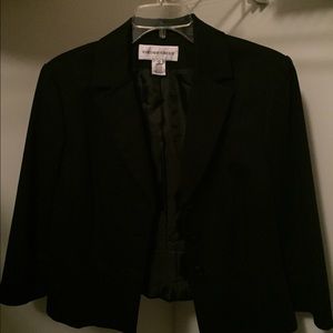 Jones New York Black Skirt Suit