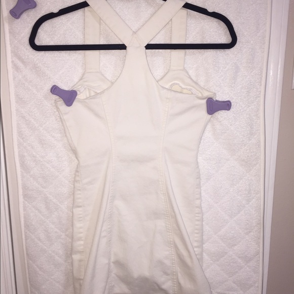 Bcbgeneration White Button Down Dress - image 4