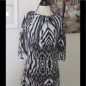 Ted Baker printed shift dress