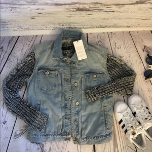 NWT Zara denim vest