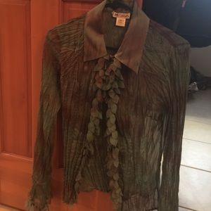 Mk Solo blouse Sz S
