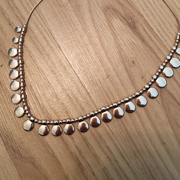 Rose gold necklace