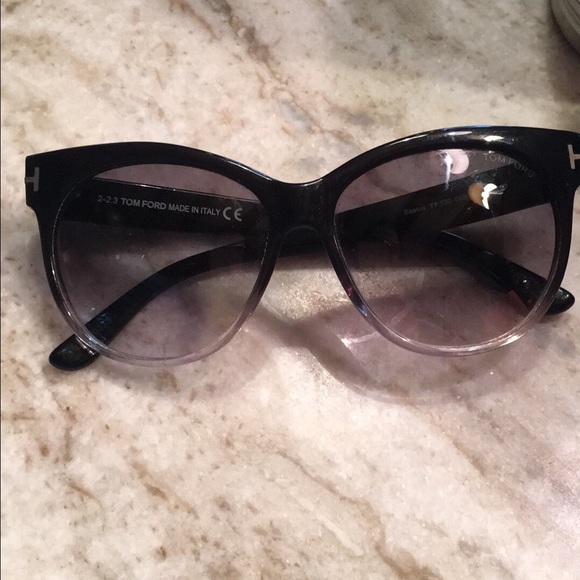Tom Ford cat-eye Sunglasses, Used.