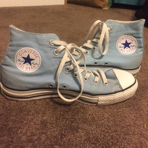 Baby Blue Chuck Taylor's
