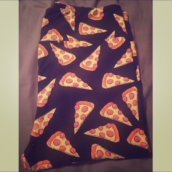 OS LuLaRoe "unicorn" Pizza Leggings