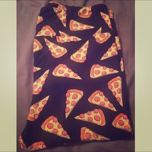 OS LuLaRoe "unicorn" Pizza Leggings