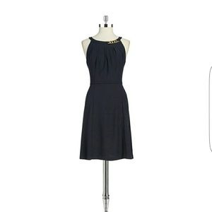 Sz 4 Navy knee length dress