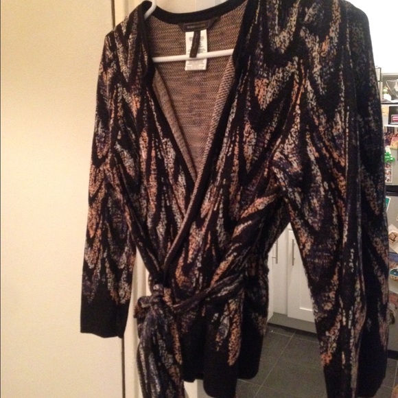 BCBGMaxAzria wrap sweater