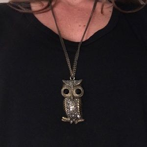 Owl necklace