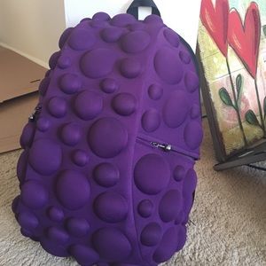 Max Pad Purple Bubble Backback
