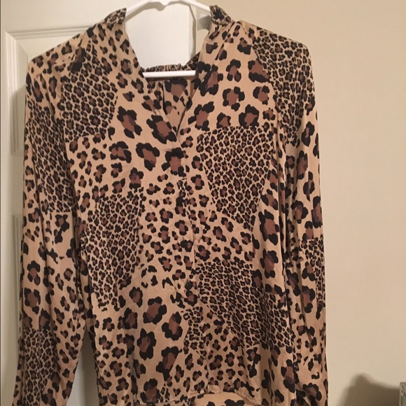Leopard Blouse - Picture 3 of 3