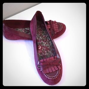 Sperry Women's Raspberry Loafers Size 8 1/2