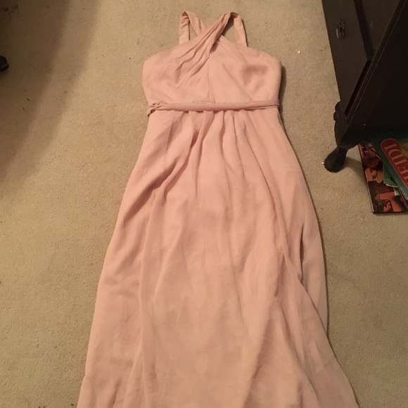 Pink Bridesmaid dress/ gown