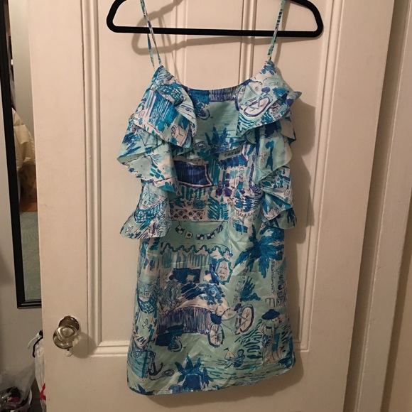 Lilly Pulitzer Silk Sun Dress