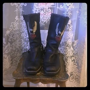 😎Vintage Harley Davidson Boots