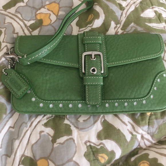 Coach wristlet purse