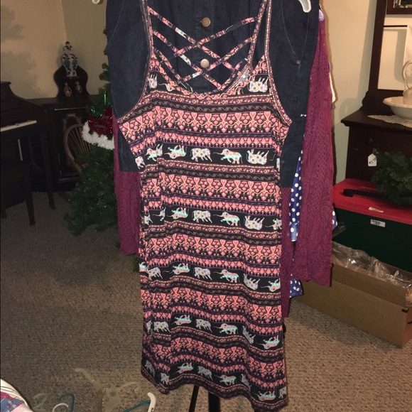 Cute Elephant Dress. XL