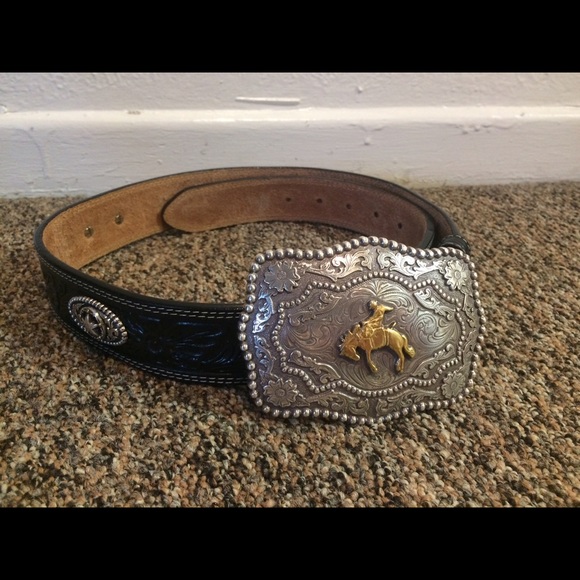 JUSTIN black belt with Buckle