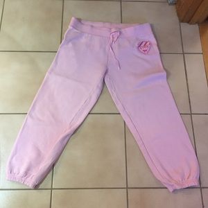 Pink! Victoria's Secret Capri sweatpants