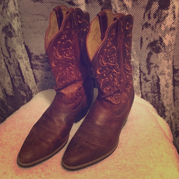 Brown Women's Cowboy Boots