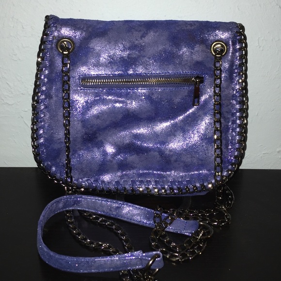 🆕Metallic Blue Purse🆕 - Picture 4 of 4