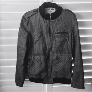 CLOSET SALE Men's Wool Blend Bomber