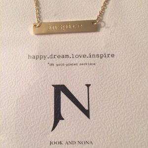 Jook and Nona Inspire Tag Necklace