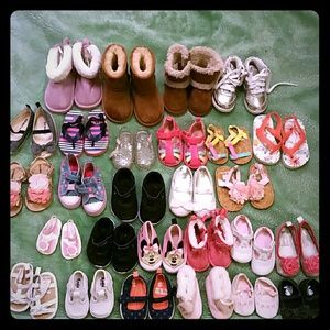 Baby shoes lot 0-24 months