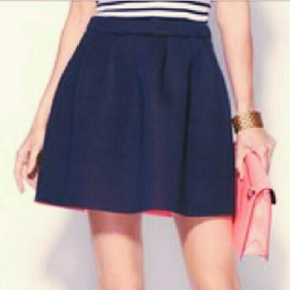 NWT! Pure Sugar Navy Neoprene Skate Skirt - Size M