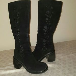 Sexy black boots