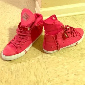 Levi's high top sneakers!