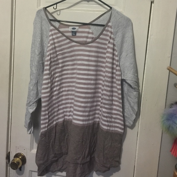 3/4 sleeve thin HiLo sweater