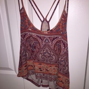 Patterned Crop Top Forever 21
