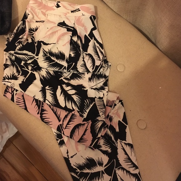 Express satin pants