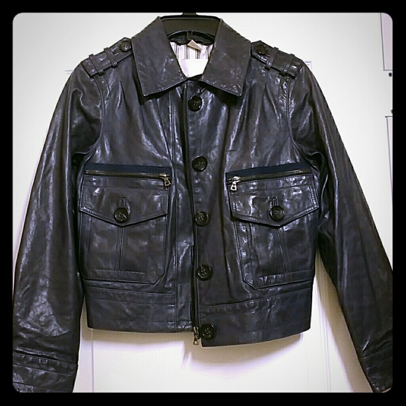 Coach leather jacket