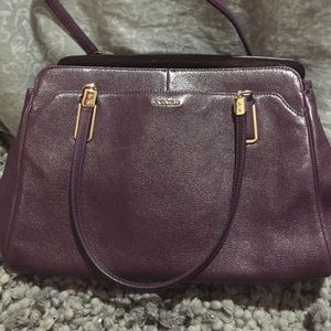 Coach Madison Kimberly Carryall Leather Purse