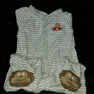 Sleepy Monkey Onesie Pajamas