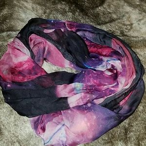 Galaxy infinity scarf