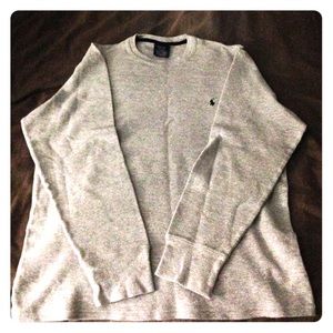 Polo Ralph Lauren l/s men's gray sleepwear shirt