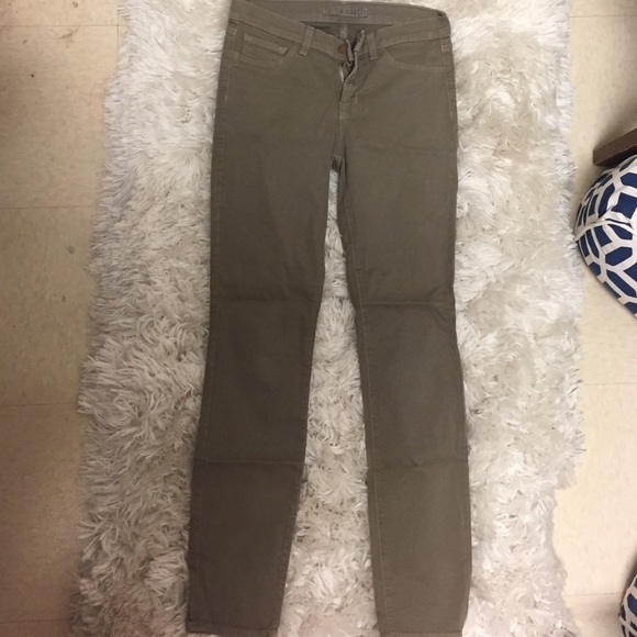 J-Brand "The Skinny" in Taupe