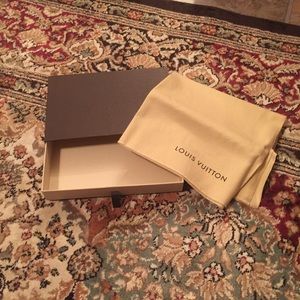 Louis Vuitton Box and Dust Cloth