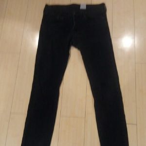 Silm Low Waist Black Jeans by &Denim H&M 30/32