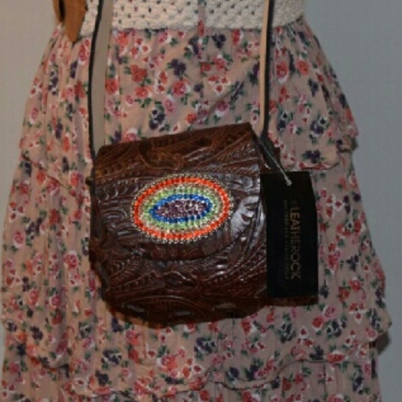 Leatherock crossbody bag