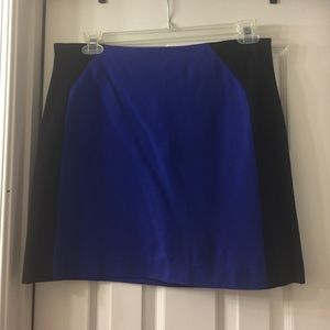 Ann Taylor Cobalt Blue and Black Mini