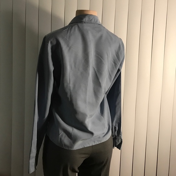 Size Small Baby Blue Blouse - Picture 2 of 2
