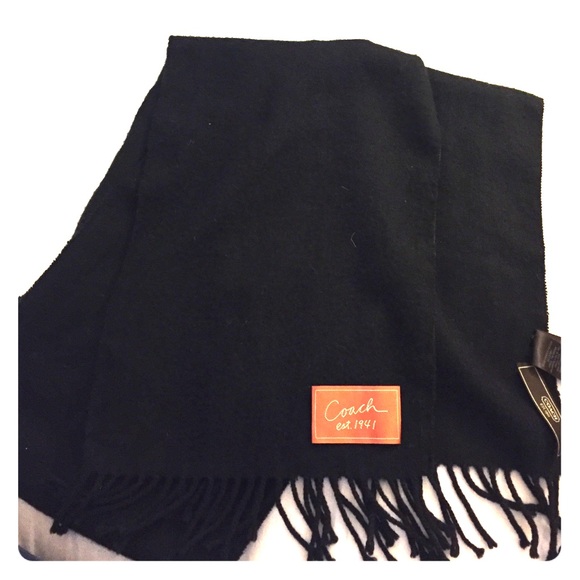 Coach 90% Wool/ 10% Cashmere Scarf