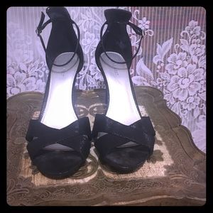 Black Heeled Sandals