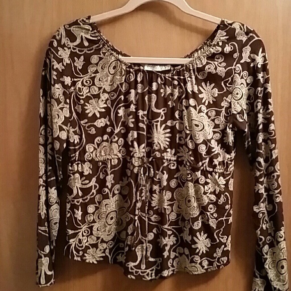 Carole Katz California Boho Chic Blouse