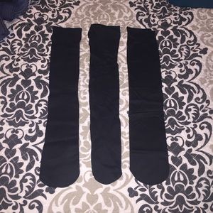 NWOT Black Tights/Dress Socks Bundle